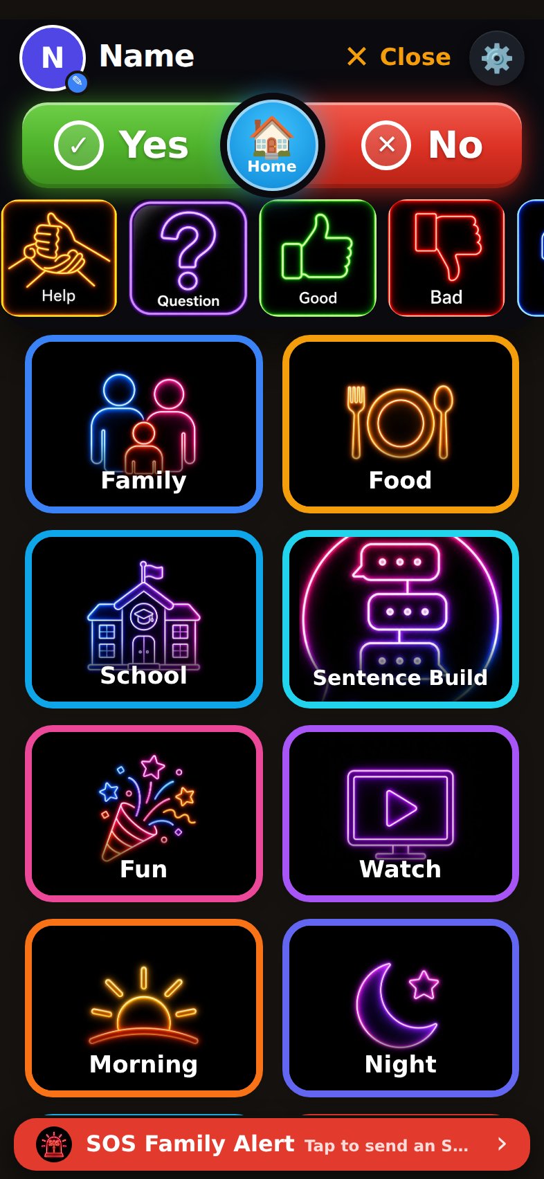 myEZvoice communication talker interface